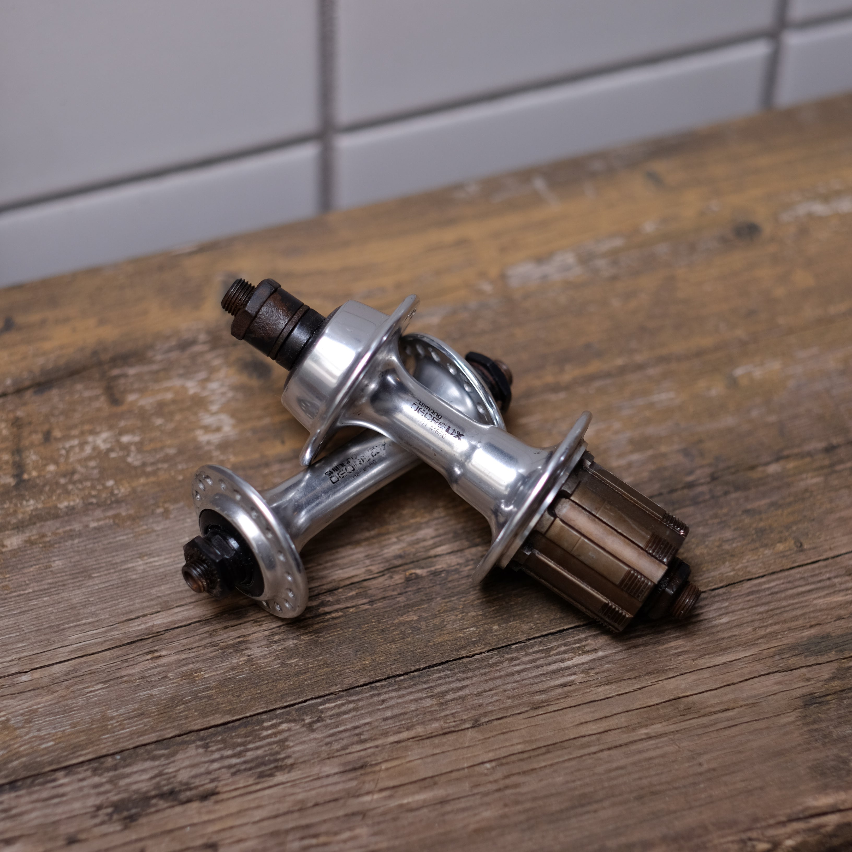 SHIMANO Deore DX Hub Set  [Used]