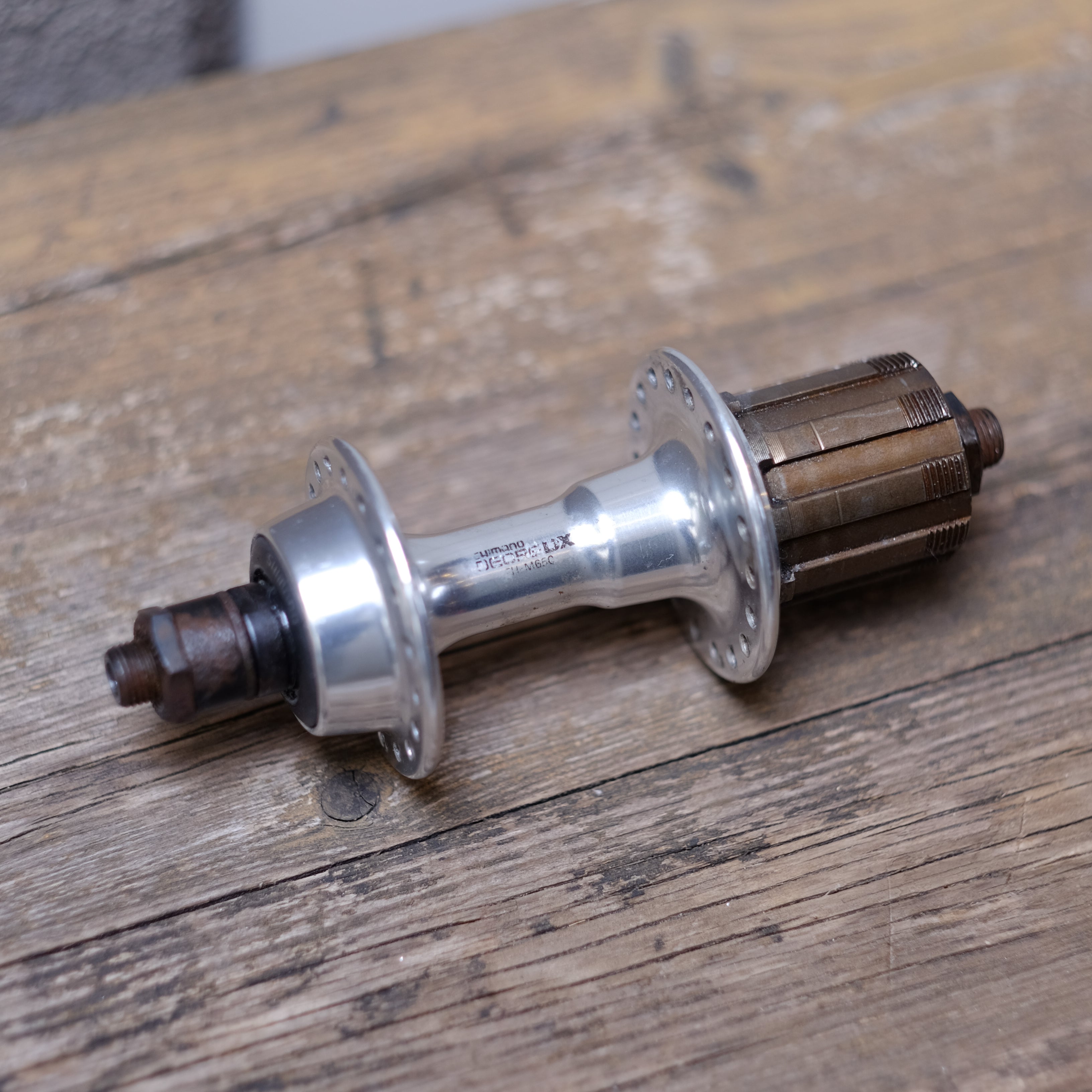 SHIMANO Deore DX Hub Set  [Used]