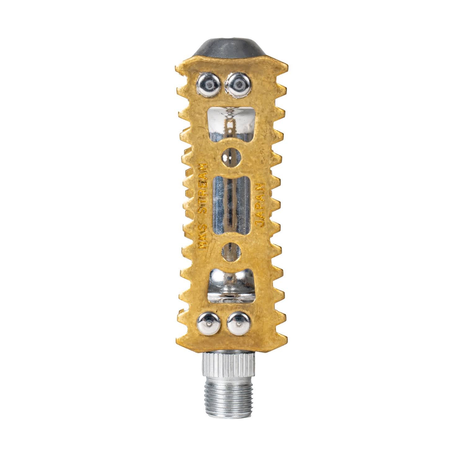 【新品未使用】MKS Sylvan Stream ブラックペイントブラス MKS Sylvan Stream Brass For Circles