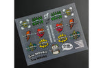SimWorks Allstar Decal Kit