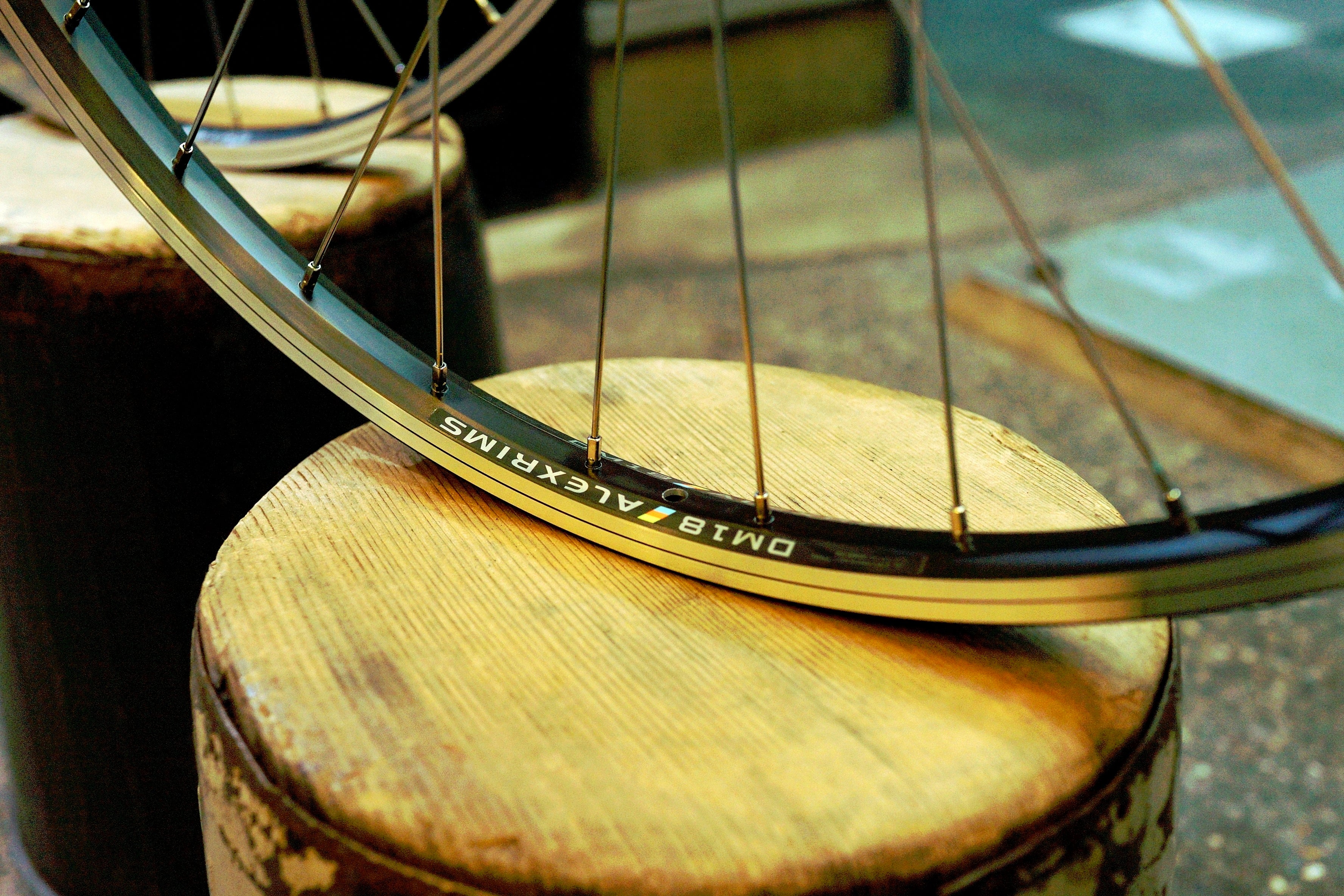 GORILLA SPUN Build Wheel Cup&Cone Type Hub x ALEX RIM DM18