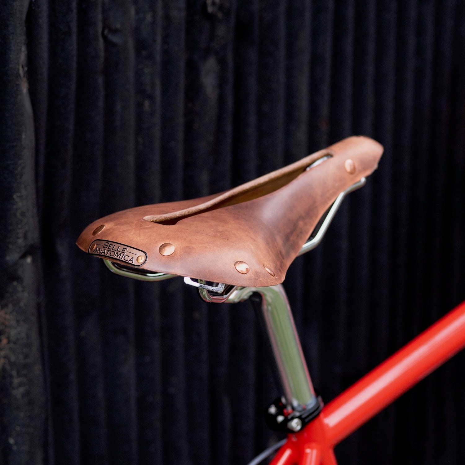 Sella Anatomica オーストリッチ革 made in USA