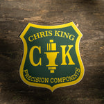CHRIS KING Trail Badge Sticker