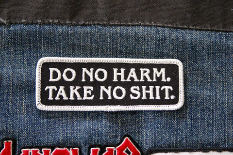 BIKE JERKS Do No Harm Patch