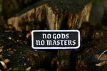 BIKE JERKS No Gods No Masters Patch